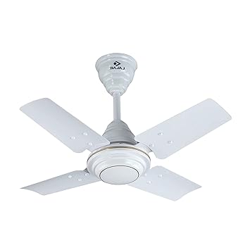 Bajaj Maxima 600 MM Ceiling Fan | High Speed | Double Ball Bearing | Quick-start High Torque Motor | 2-Yr Warranty 【White】 - image, photos