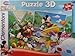 Clementoni 20030.6 Magic 3D - Puzzle de 104 piezas dibujo de Mickey Mouse y amigos [Importado de Alemania]