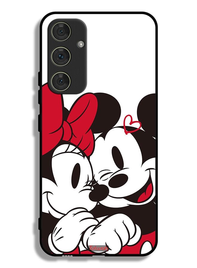 Tolwak Samsung Galaxy A54 5G Protective Case Cover Mickey Mouse Multicolor