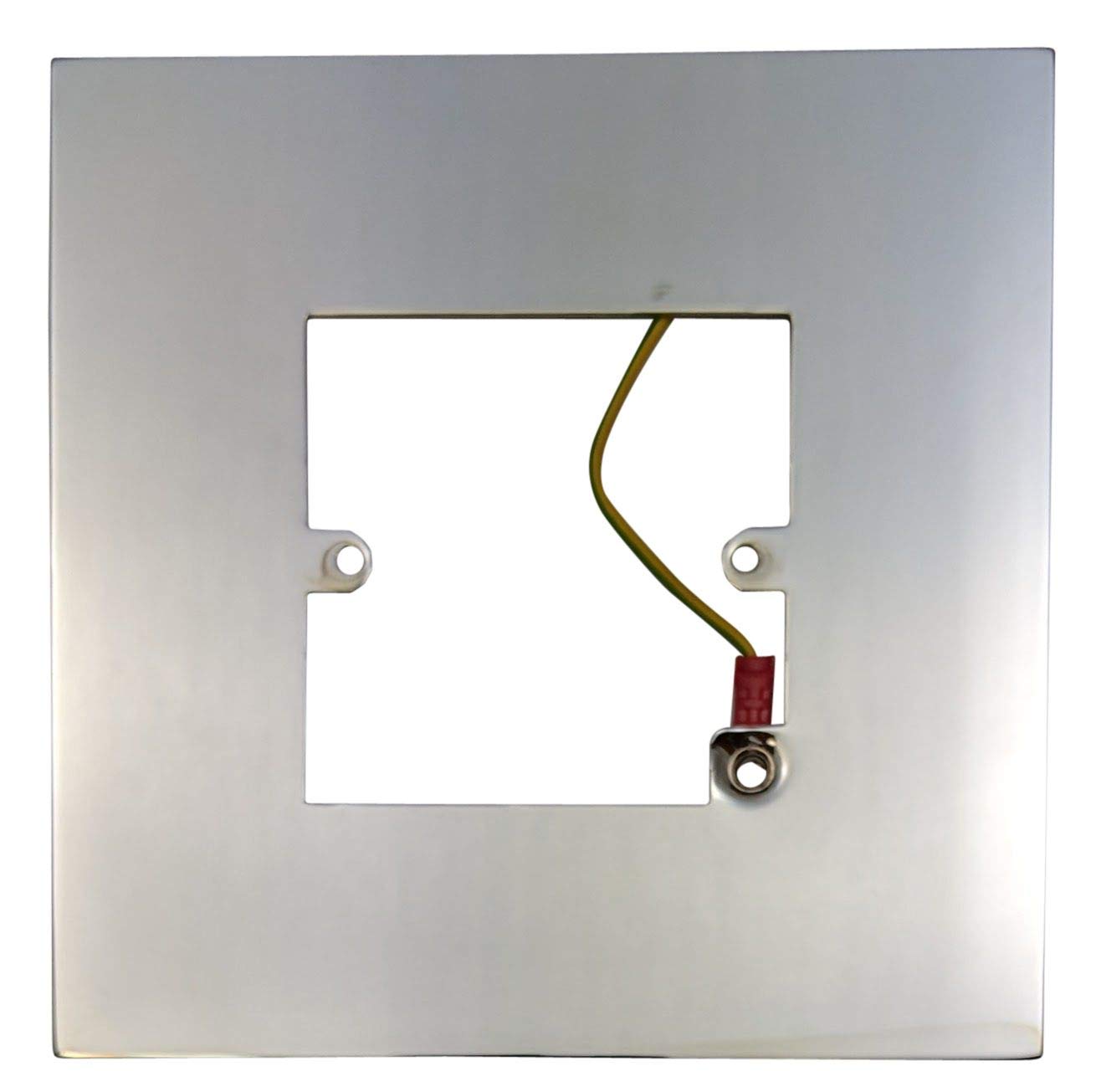 G&H Brassware G&H 809C Polished Chrome Finger Plate Surround 152Mm X 152Mm For Single Plate