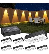 ZCXLIGHT Solar Fence Lights Outdoor,Fence Solar Lights Outdoor