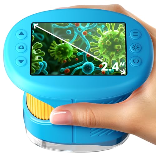 1000X Handheld Microscope for Kids, 4K...