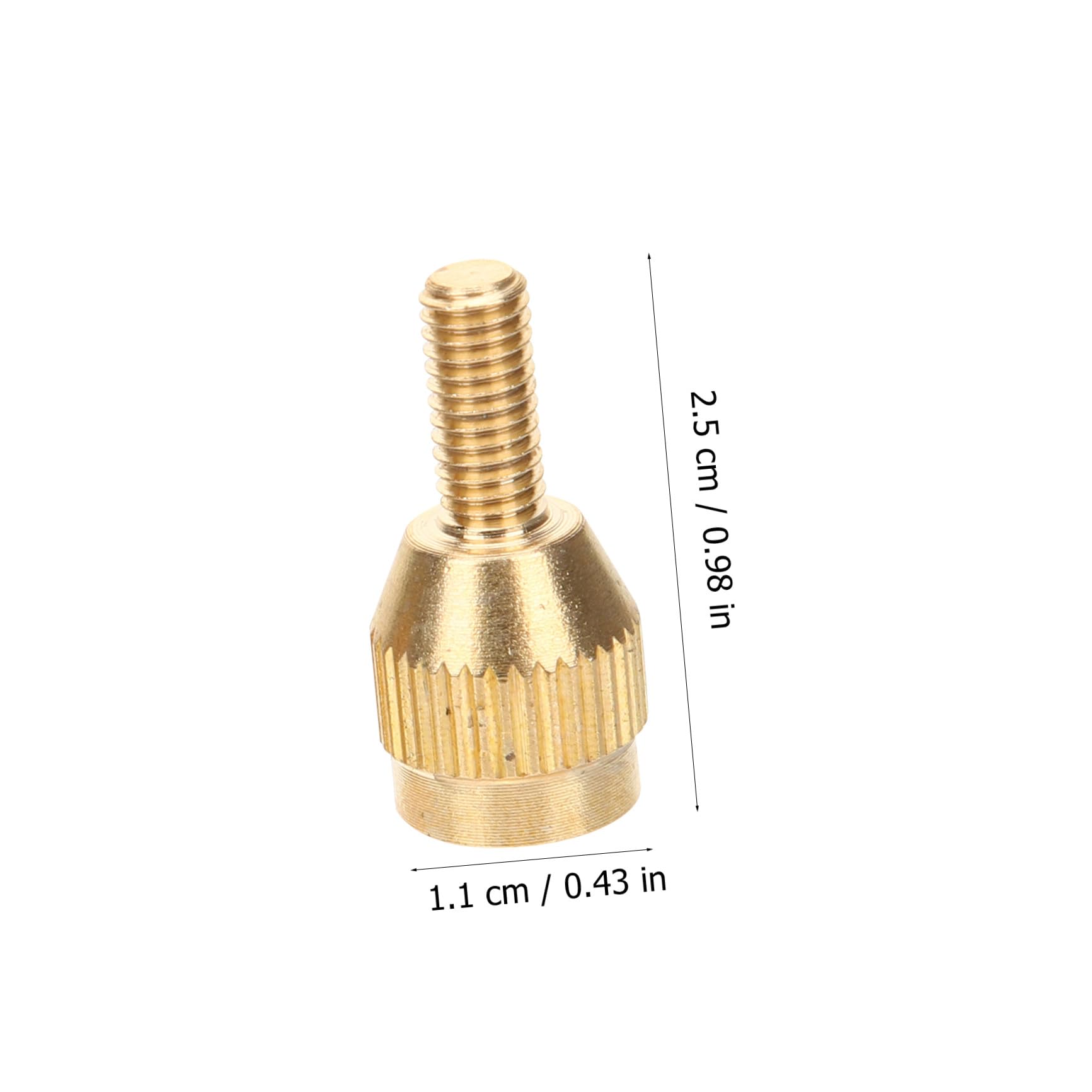 HEMOTON 5 Set Vite Di Ricambio Per Il Collo Del Sax Vite Professionale Per Il Collo Del Sassofono Sostituzione Della Del Sax Accessorio Per Strumenti Musicali Metallo Golden