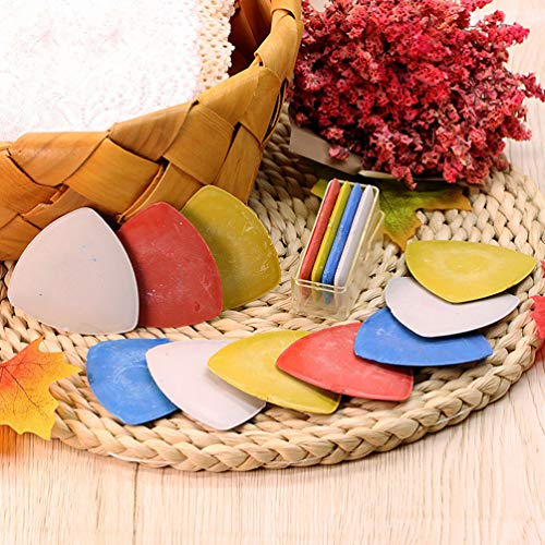 ULTECHNOVO 10 PeÃ§as Coloridas Tecido Giz Alfaiates Marcadores ApagÃ¡veis â€‹â€‹Costura Pintura PÃ³