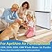 2 Pack 313 Replacement Air Filter, 20 x20 x4 Inches, MERV 13 Furnace, Compatible with AprilAire 1310, 2310, 3310, 4300 Whole House Air Purifier