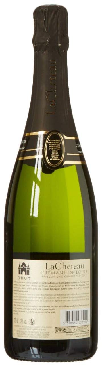 LaCheteau - Crémant de Loire Blanc Brut AOP (6 x 0.75 L)