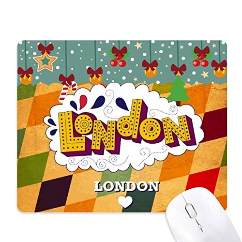 Tapis de souris Noël au motif Royaume-Uni une idee cadeau originale pour passionne de voyage