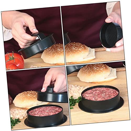 Mipcase 2Sets Hamburger Maker Press Tool Meat Press for Patties Easy to Clean for Home Cooking and Bbq Non Stick Design for Effortless Use