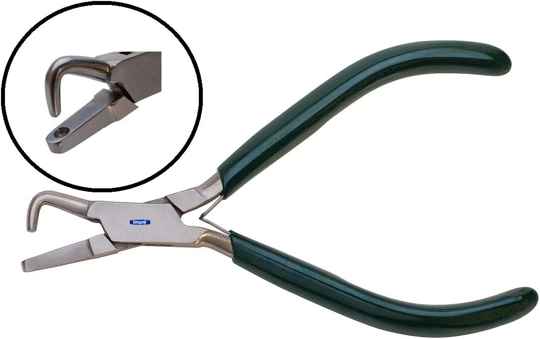 HOOK-JAW DIMPLE FORMING PLIER 3MM FOR METAL SHEET FORMING BENDING RIVETING PLIER