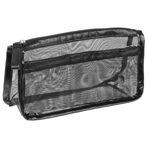 BELLIFFY 大容量メッシュペンケース 耐久性 ナー付き ステーショナリ