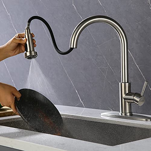 【UPDATED】Pull Down Kitchen Faucet Sprayer Head Replacement Part, 3