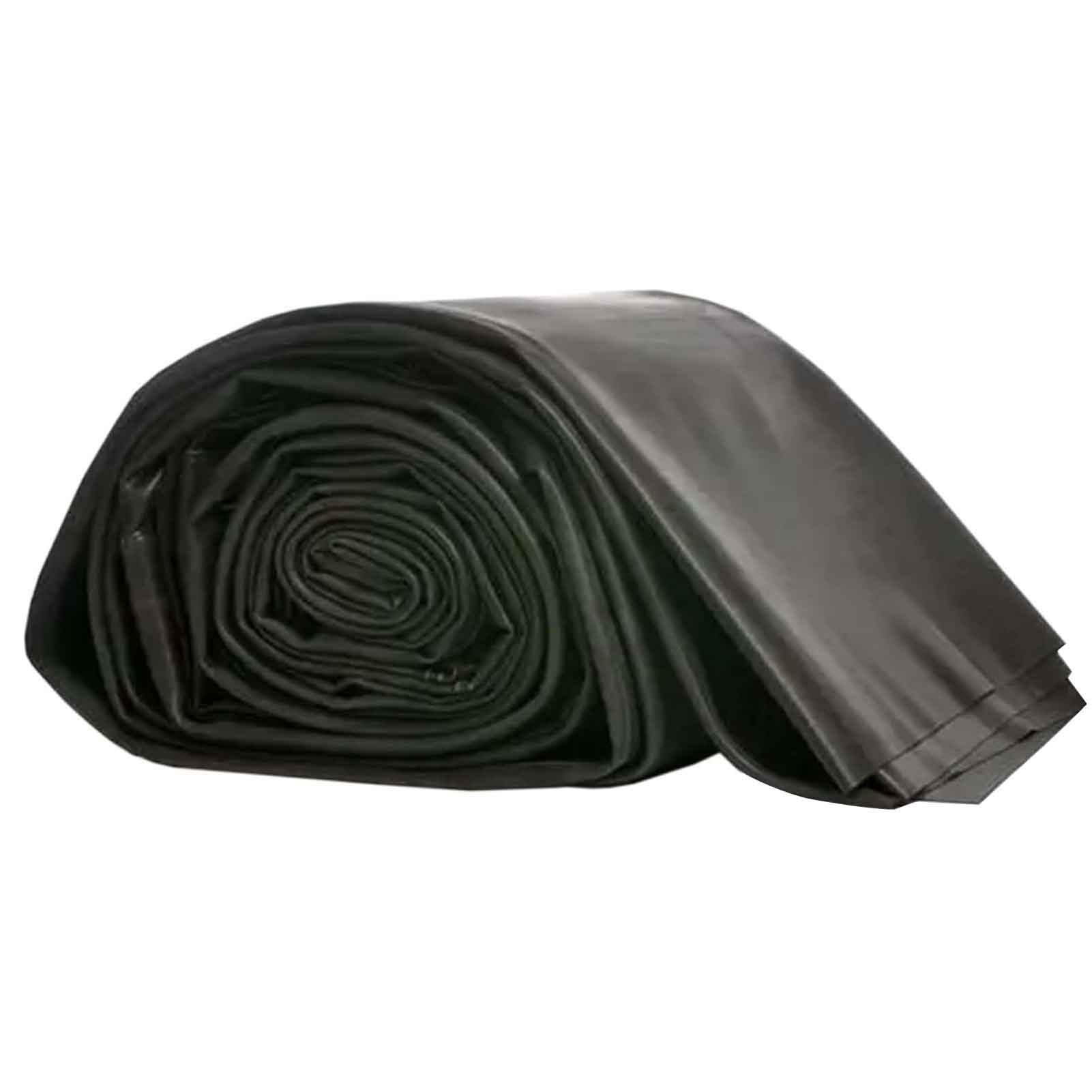 Bâche bassins de jardin étanche 5x5m noire pour fontaines et ruisseaux