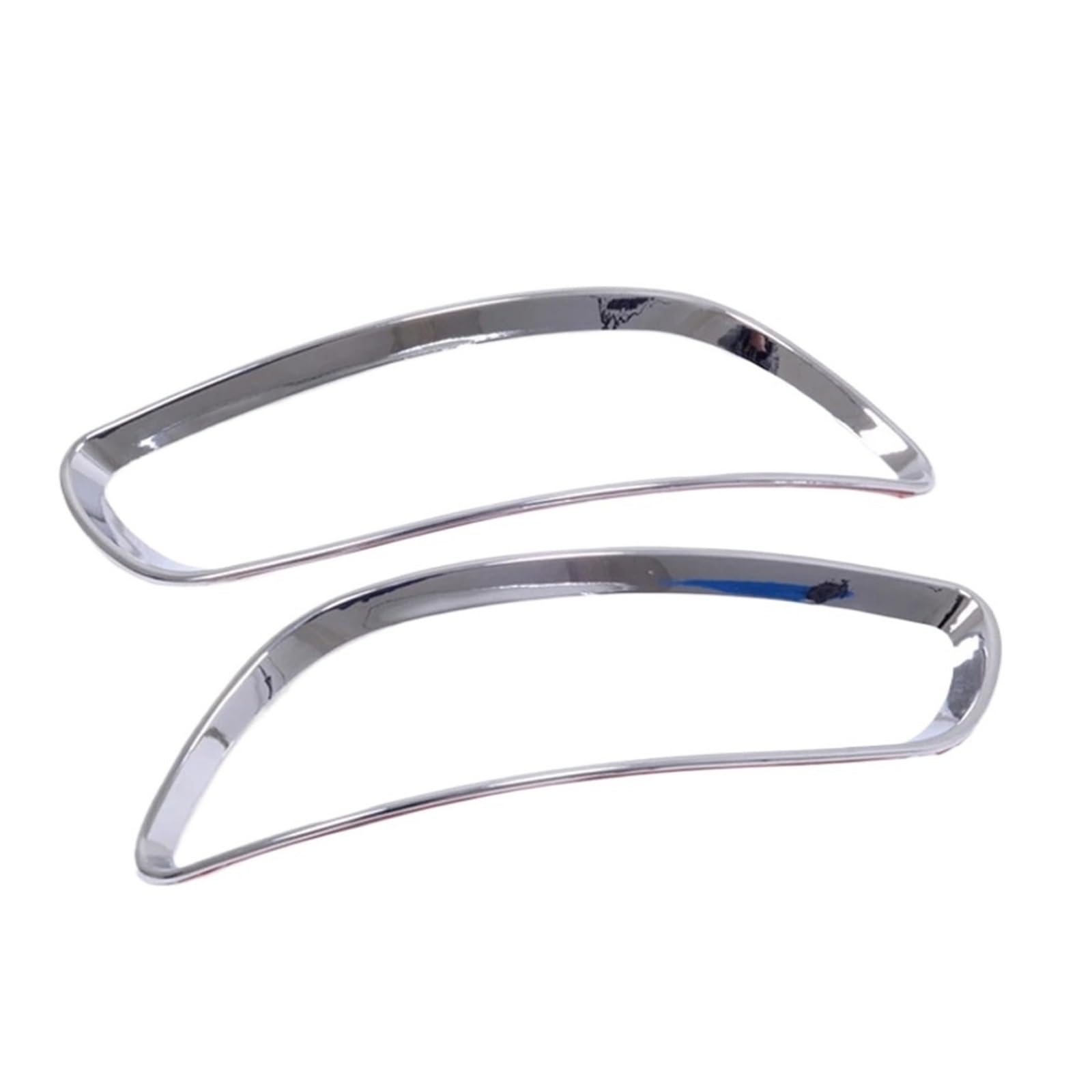 Rear Bumper Fog Light Lamp Cover Trim, Fit For Hyundai, Santa Fe 2010-2012 Chrome Tail Foglight Bezel Trims Car Accessories Osłona tylnego światła