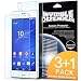 Xperia Z3 Screen Protector - Invisible Defender [3 Front+1 Back/MAX HD CLEARNESS] Perfect Touch Precision High Definition (HD) Clear Film (4-Pack) for Sony Xperia Z3