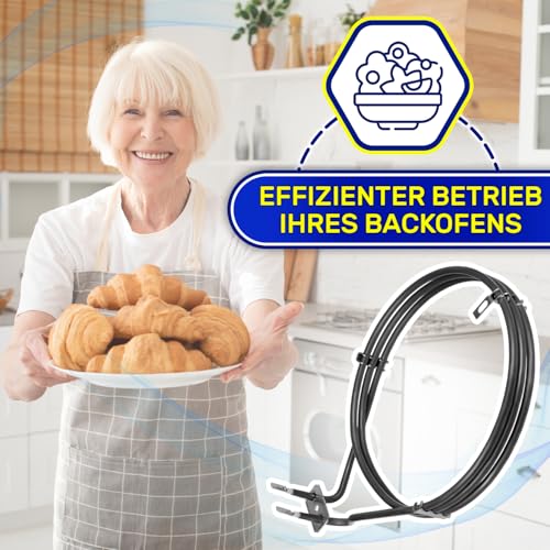 Rundschreiben Heizelement für Backöfen 230V 2000W mit dem Originalcode 3970123018 3970128058 für AEG für Electrolux für Juno für Zanker für Zanussi - Garantie 10 Jahre - MONTERAL