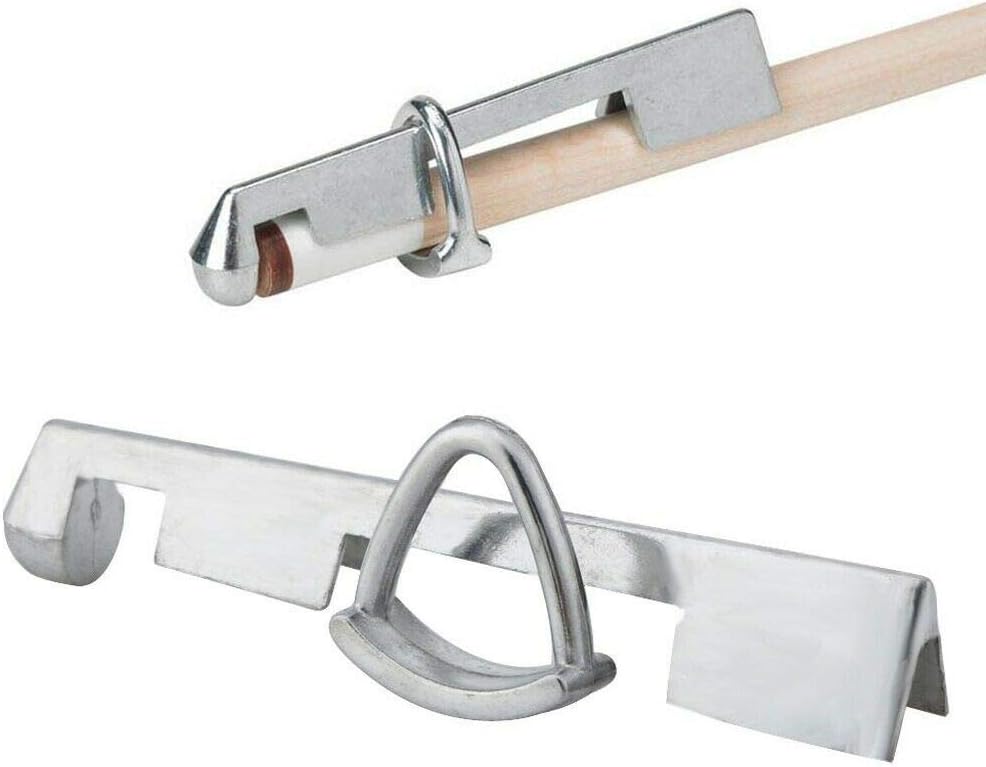 Pool or Snooker Cues Aluminum 2 Piece Durable Clamp Tool for Replacing Cue Tips