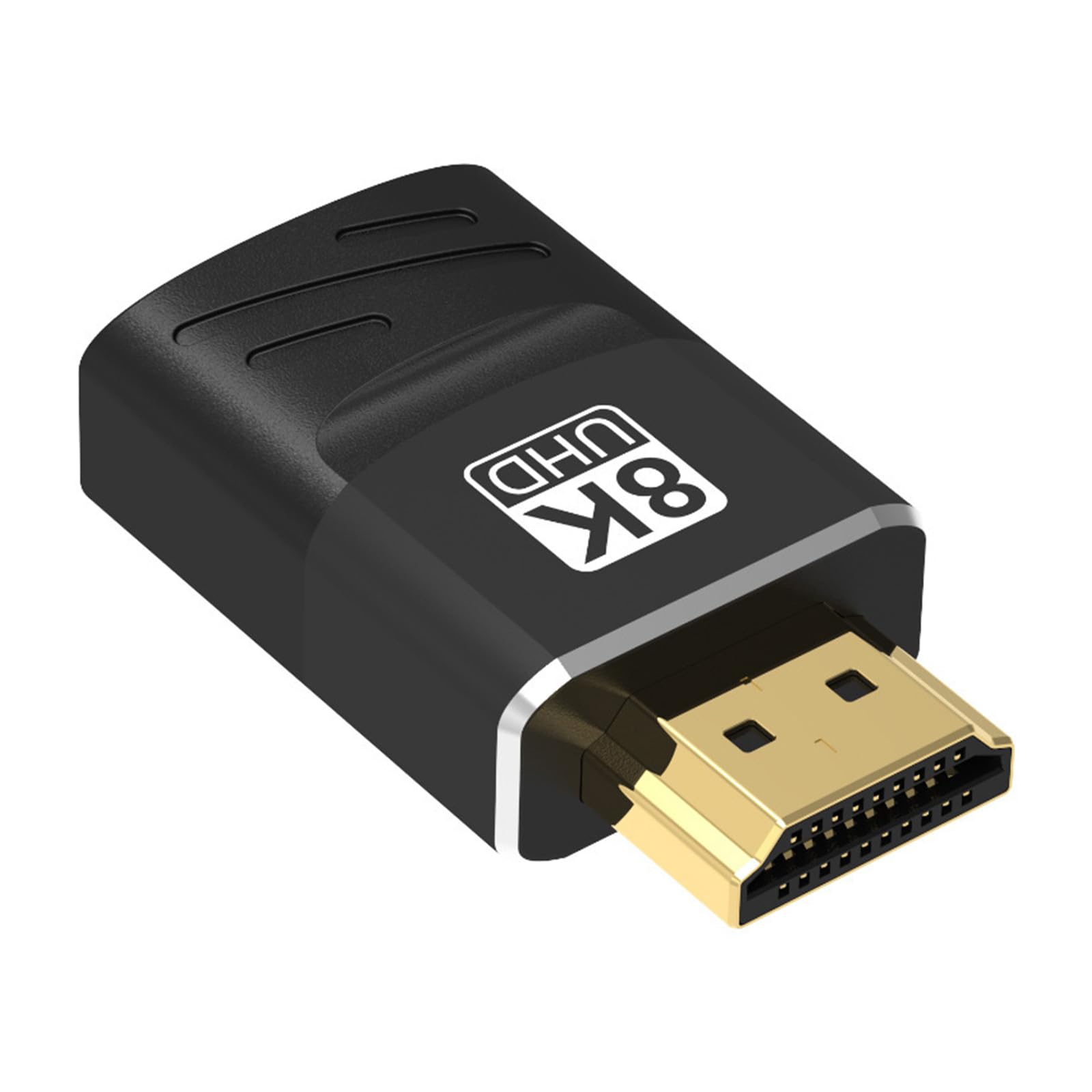 Tsophreniq HDTV-compatible Adapter 8K60hz Digital Signals Converter for Double Device Connection Interferences Resistant Hdtv-compatible Converter