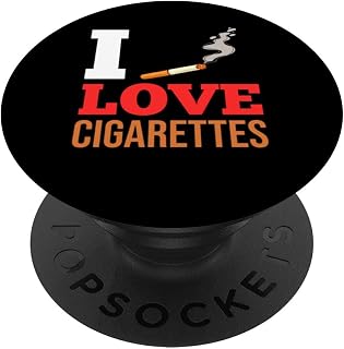 Cigarette Smoking Electronic Smoker Case Smoke PopSockets Swappable PopGrip