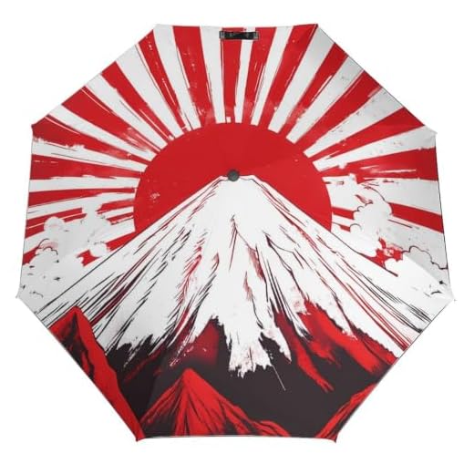Folding Travel Umbrella with Unique Design