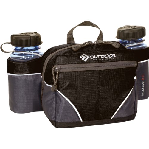 Outdoor Products H2O Mojave Waist Pack, Black 1233WM008