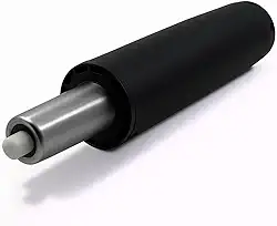Pistão Amortecedor a Gás Preto Classe 2 para Cadeiras de Escritório e Gamer – Suporta 120Kg com Ajuste de Altura 120mm - Escritex