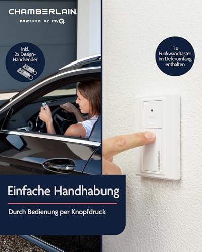 Chamberlain Premium ML1000EV Garagentorantrieb - Kraftvoll & Leise - Smart-Home-Fähiger...