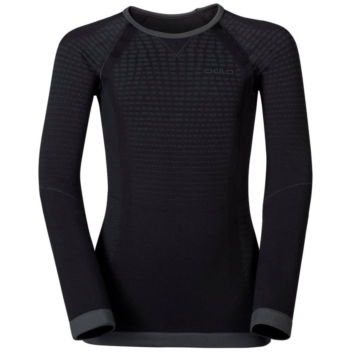 Odlo Unisex Kids Noir Kid's T-Shirt Baselayer Evolution Warm