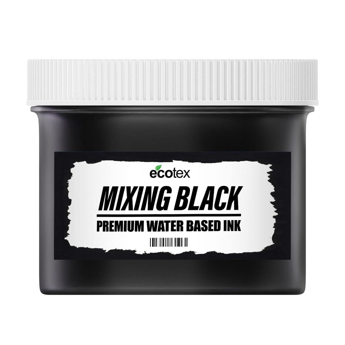 Ecotex® Screen Printing Ink Mixing Black (Quart - 32oz.) - Water Based Mixing Black Fabric Ink, Silk Screen Paint - Screen Print Direct®, USA Made