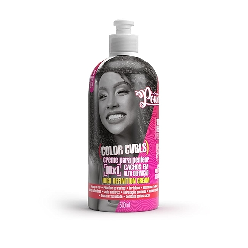 Creme para Pentear Soul Power Color Curls High Definition Cream - 500ml