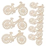 Kleines fahrrad: hergestellt aus ausgewählten holzmaterialien, um eine lange haltbarkeit und zuverlässige leistung zu gewährleisten, fahrradornament