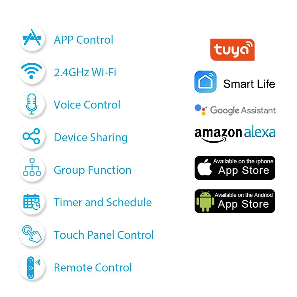 Interruttore Tapparelle WiFi Interruttore a Tendina a rulli WiFi per Tende motorizzata elettrica con Telecomando Timer Switch Persiane Avvolgibili (Color : Remote And Switch)
