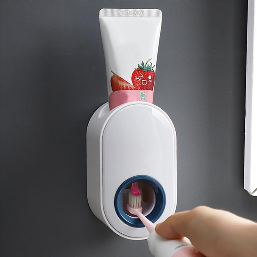XIZONLIN 2Pcs Toothpaste Squeezer Wall Mounted Automatic Toothpaste Dispenser Multifunctional Waterproof Hanging Tube Squeezer Bathroom Accessories - Image 3