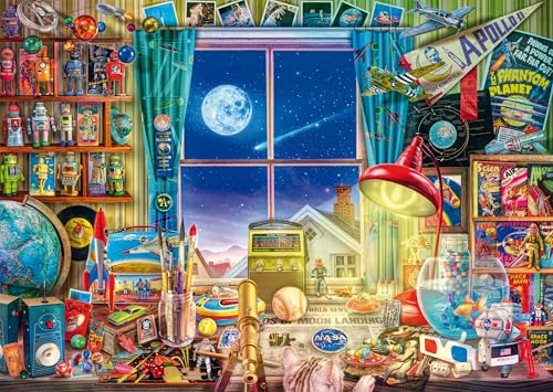 Schmidt Spiele 58882 vers la Lune, Puzzle de 1000 pièces