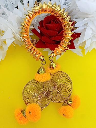 Image of Lumba Chuda Hanging Rakhi For Bhabhi| Bhabhi Kada Rakhi| Bhabhi Rakhi| Kids Rakhi | Adults Rakhi | Rakhi Gift | Rakhi Combo Set| Lumba Rakhi| Rakhi with Roli Chawal Packet|Rakhi For Sister