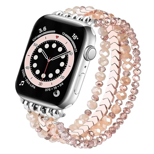 Huybaa Correa Compatible con Apple Watch Series 10 9 8 7 6 5 4 3 2 1, SE Ultra, 38mm 40mm 41mm, Pulsera de Repuesto para iWatch