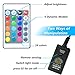 MingDak Fish Aquarium Tank Light - Aquarium Background Light,Wireless Remote Control,RGB Colored Changing, Underwater Submersible LED Light (Upgraded 23 inches-)