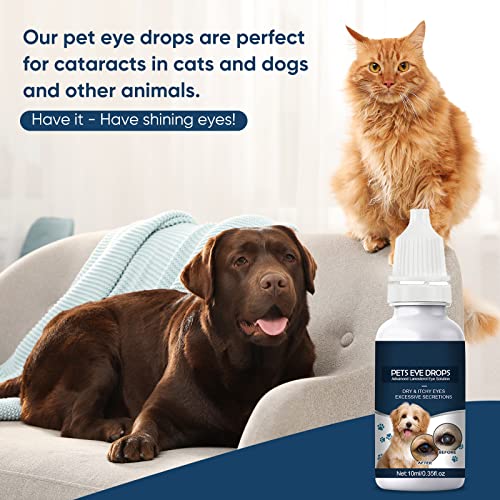 Cataract Drops for Dogs Dog Eye Drops Improve Vision Clarity Improve Eye Vision and Cataracts2 X 10 Ml  Cucciolini Doodles Cataract drops for dogs dog eye drops improve vision clarity improve eye vision and cataracts2 x 10 ml   cucciolini doodles