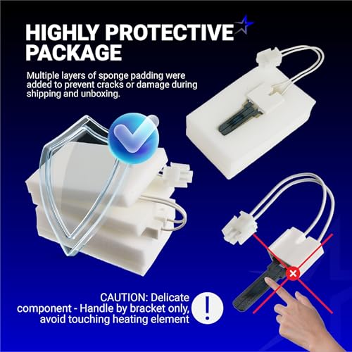 BlueStars B1401018 Furnace Igniter Hot Surface Ignitor - Compatible with Goodman Amana Janitrol Furnace - Replaces B1401018S B1401015 025-32625-000 IG418 271NM 62-22868-93 by BlueStars - Image 5