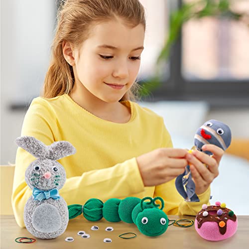 Karsspor-Arts-and-Crafts-for-Kids-Ages-7-12-Create-6-Cute-Plush-Toys-with-Sock-Creative-Craft-Gifts-Includes-All-Supplies-and-Instruction-for-Girls-and-Boys-No-Sew-Easy-to-DIY Karsspor-Arts-and-Crafts-for-Kids-Ages-7-12-Create-6-Cute-Plush-Toys-with-Sock-Creative-Craft-Gifts-Includes-All-Supplies-and-Instruction-for-Girls-and-Boys-No-Sew-Easy-to-DIY