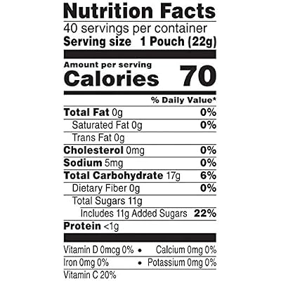 Fruity Snacks, Mixed Berry, Gluten Free, Fat Free, 32 oz (40 Pouches)