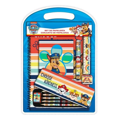 Kit dessin Patrulla Canina 12 pièces pour activités créatives