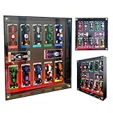 WETCEAOM Display Wallboard®️ Compatible with Lego 71049 - Race Cars Display, Wall Frame Compatible with Lego Car Wall Mount Display Lover, Models not Included, Size:10.63×10.63×1.97 inches (Black)