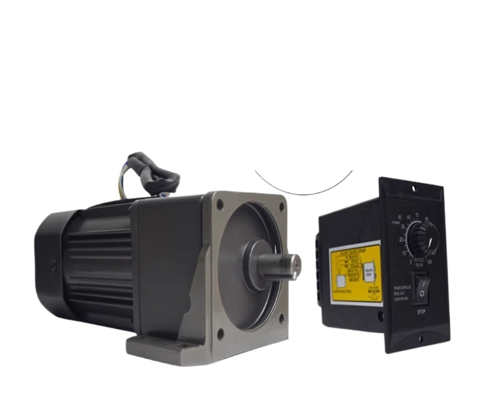 MUYTQAERG Motor 6RK200GU-CF 220V AC Geared Motors 200W Induction Machine Accessories DC(6GU 150K 0-9rpm)