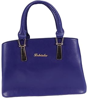 Sacolas femininas sacolas femininas 1 peça e couro de um ombro único PU simples azul bolsa feminina para bolsa transversal bolsa feminina bolsas de mão bolsas de mão, Azul, Size 1