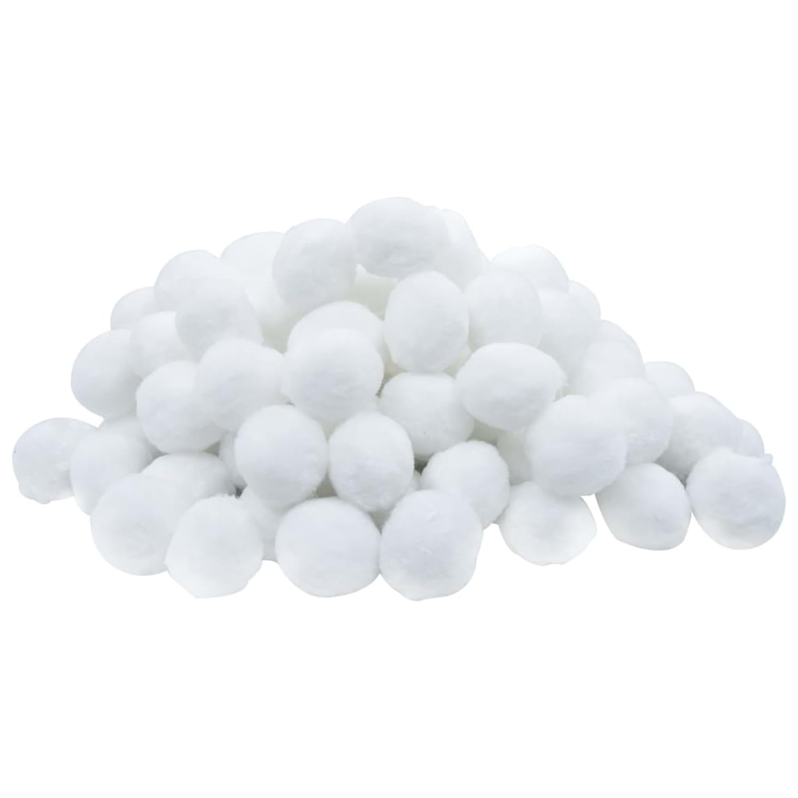 Gecheer Sfere Filtranti per Piscina, Filtraggio Efficienti Diametro 50 mm in Polietilene PE, 700 g, Sostituiscono 25 kg di Sabbia, per Filtri Piscina Intera