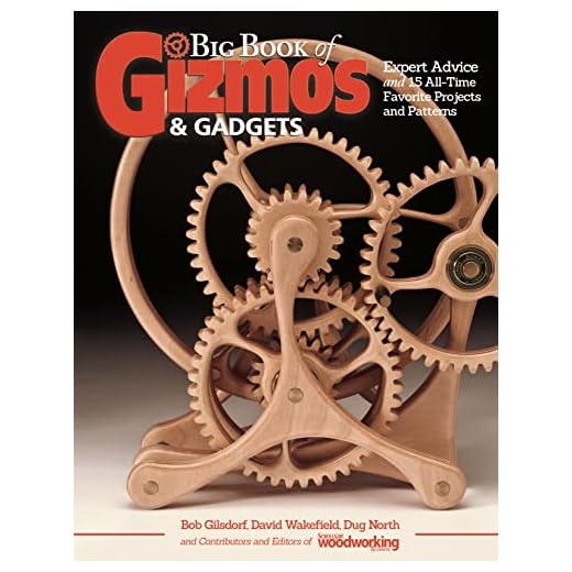 Big Book of Gizmos & Gadgets: Expert Advice and 15 All-Time Favorite Projects and Patterns (Fox Chapel Publishing) Step-by-Step Wooden Mechanical Marvels, with a Full-Size Pull-Out Pattern Pack