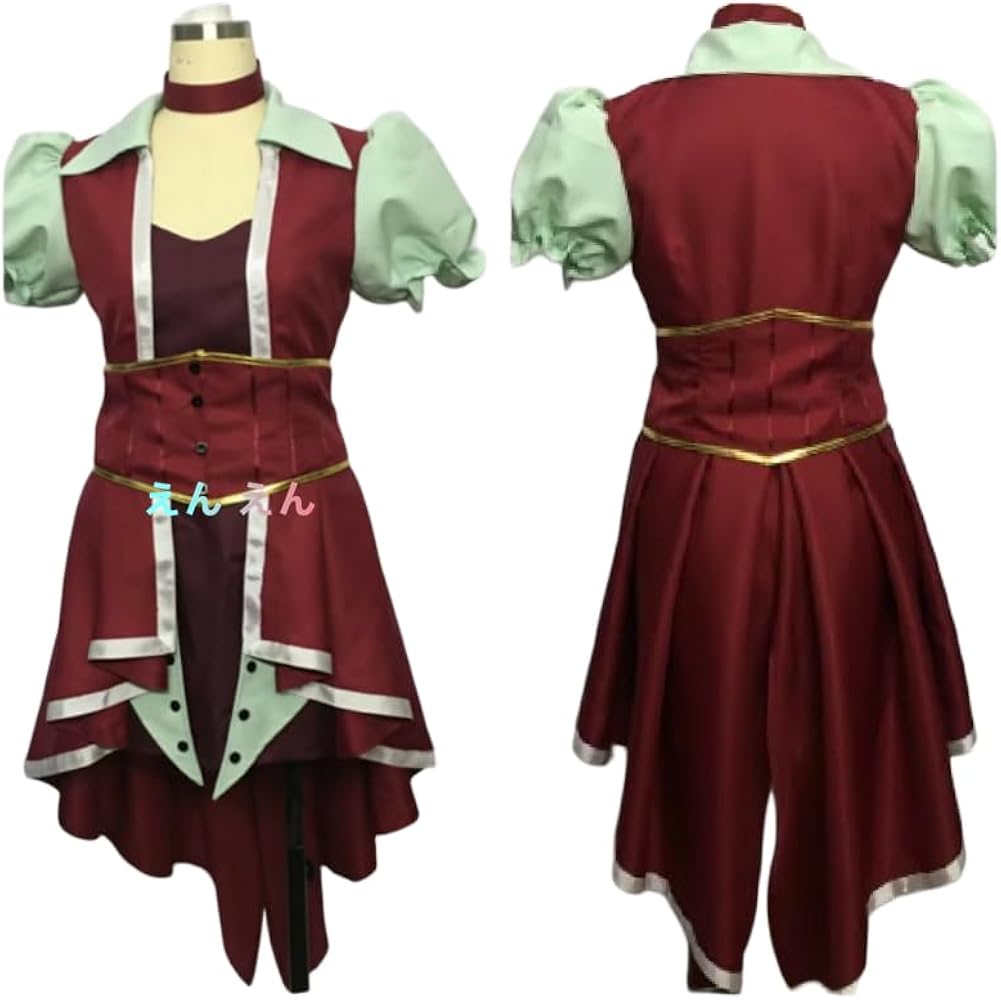 Amazon | [BEANUT] 遊戯王5D's風☆十六夜アキコスプレ衣装 （ウィッグ