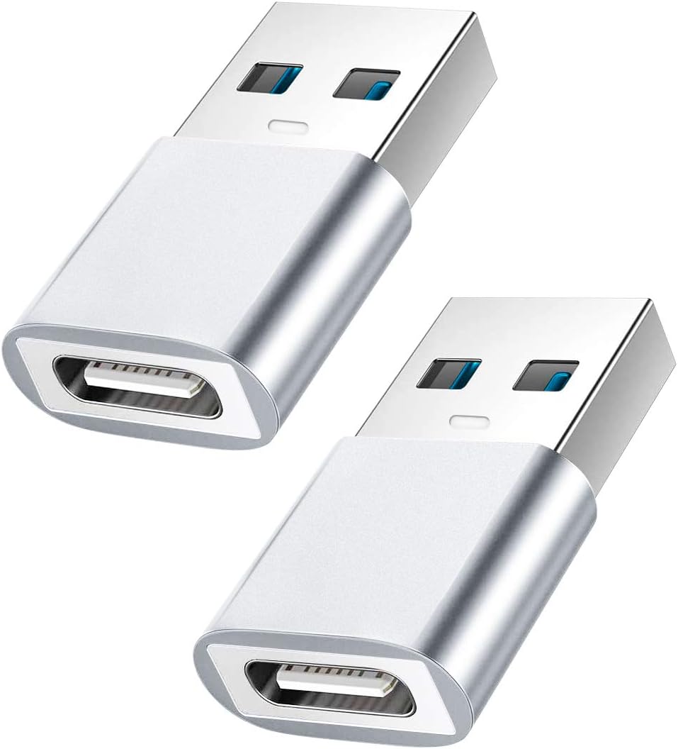 USB C to USB Male Adapter, YOKELLMUX Mini HiSpeed USB