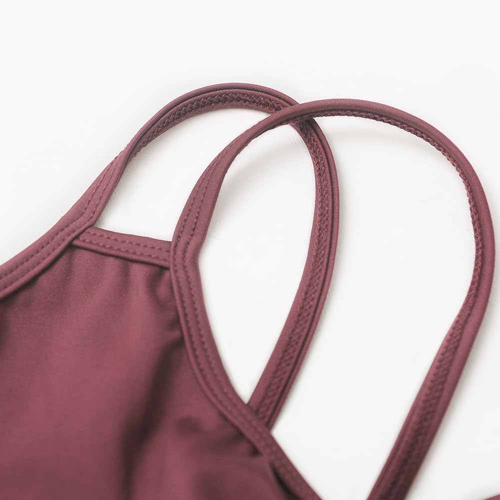 ROYAL SMEELA Leotardos Sin Mangas Adulto Maillots Ballet Tirantes Mujer Bailarina Body Baile