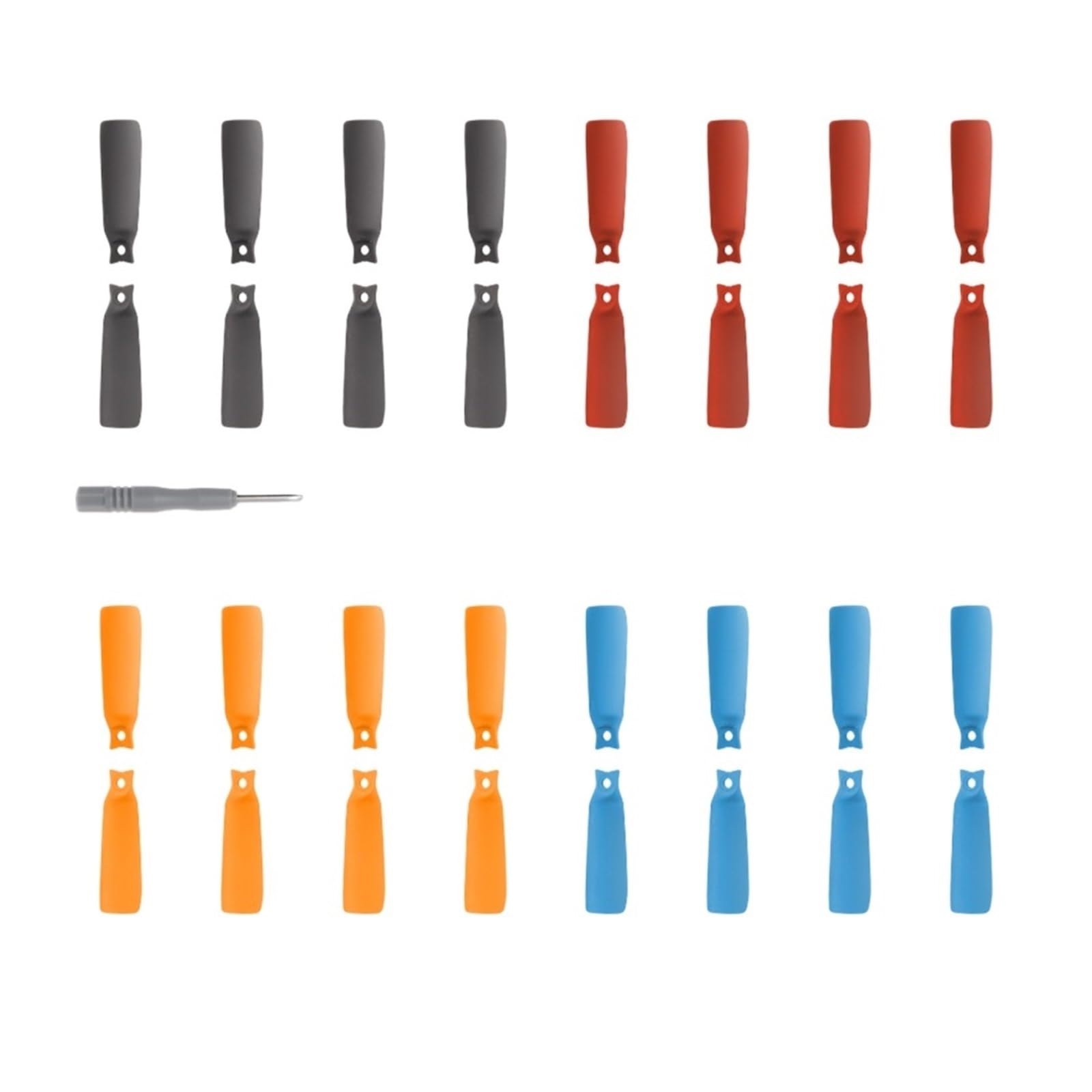 8pcs pale elica, compatibile con DJI, Flip Drone | Eliche di ricambio in plastica a basso rumore per drone(4 Set)